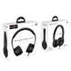 Навушники дротові HOCO W21 Graceful charm wire control headphones Black 6931474708281 фото 4