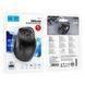Маніпулятор миша HOCO GM24 Mystic six-button dual-mode business wireless mouse Black 656-03224 фото 2