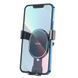 Автотримач для телефона HOCO CA56 Plus Armor metal gravity car holder Black 6931474760289 фото 5