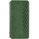 Кожаный чехол-книжка GETMAN Cubic (PU) для Xiaomi Redmi 15C (EU) Зелёный 777-07855 фото