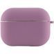 Силіконовий футляр з мікрофіброю для навушників Airpods Pro 3 Lilac Pride 656-08096 фото 2