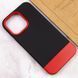 Чохол TPU+PC Bichromatic для Apple iPhone 13 Pro (6.1") Black / Red 555-03977 фото 4