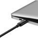 Кабель Baseus Tungsten Gold Fast Charging Data Cable Type-C to Type-C 240W 3m Black CAWJ040201 фото 5