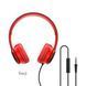 Навушники BOROFONE BO5 Star sound wired headphones Red 656-01010 фото 3