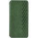 Кожаный чехол-книжка GETMAN Cubic (PU) для Samsung Galaxy A17 5G Зелёный 555-02595 фото 1