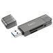 Кардридер HOCO HB39 USB/Type-C 3.0 high-speed card reader Metal Gray 6942007604819 фото 4