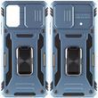 Ударостійкий чохол Camshield Army Ring для Xiaomi Poco F5 / Note 12 Turbo Light Blue 777-05062 фото