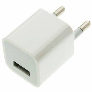 Мережевий зарядний пристрій Wuw C71 1 USB Power Adapter Білий 209-00009 фото