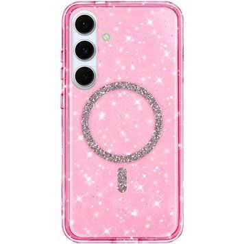 Чохол TPU Eclipse Sparkle (MagFit) для Samsung Galaxy S25 / S24 Pink 214-03813 фото
