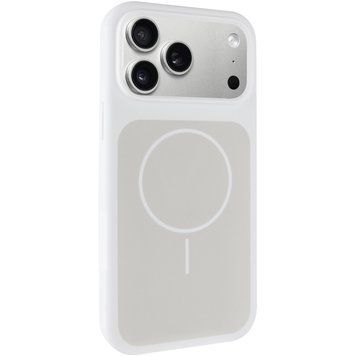 Чохол Silk Duo Color with Magnetic Fit для Apple iPhone 17 Pro / 18 Pro (6.3") White ILSO-00000087878-15 фото