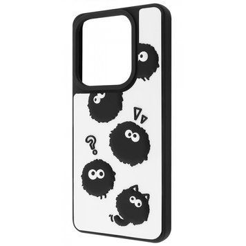 Чехол Wave Doodle Case для Xiaomi Redmi Note 14 5G Black Fluffy 777-03815 фото