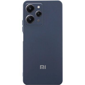Чохол Silicone Cover Lakshmi Full Camera для Xiaomi Redmi 12 Синій 555-02201 фото