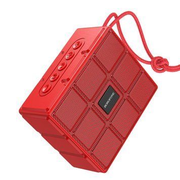 Портативная колонка BOROFONE BR16 Gage sports wireless speaker Red 656-00681 фото