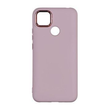 Чохол Silicone Cover Metal frame для Xiaomi Redmi 9C / 10A Pink sand 208-03559 фото