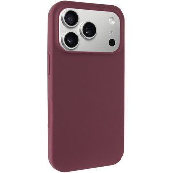 Силиконовый чехол Silk Full Protective для iPhone 17 Pro (6.3") Plum 777-10009 фото