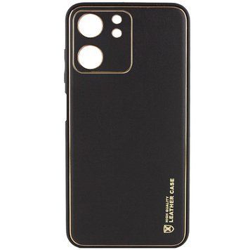 Шкіряний чохол Xshield для Xiaomi Redmi 13C / Poco C65 Чорний / Black ILSO-00000070087-18 фото