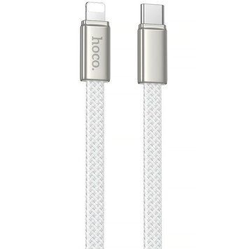 Дата кабель Hoco X125 Exceso Type-C to Lightning 30W (1m) White ILSO-00000086501-2 фото