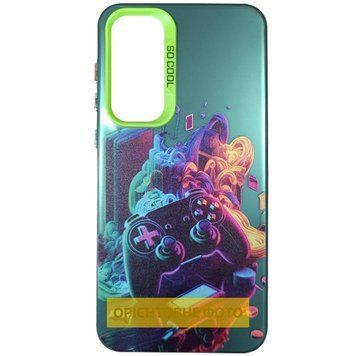 Чехол TPU+PC So Cool для Samsung Galaxy A35 Gamer Green 555-03378 фото