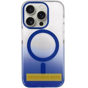 Чохол TPU+PC Phantom with MagSafe для Apple iPhone 17 (6.3") Blue 656-08499 фото