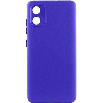 Чехол TPU GETMAN Liquid Silk Full Camera для Motorola Moto E13 Синий / Iris ILSO-00000074054-10 фото