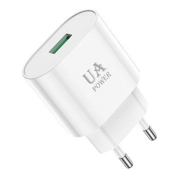 Мережевий зарядний пристрій UA Power NA-U01 QC3.0 Білий 209-00291 фото