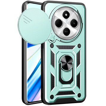 Ударопрочный чехол Camshield Serge Ring для Xiaomi Redmi 14C / A4 / Poco C75 / M7 Green 777-04351 фото