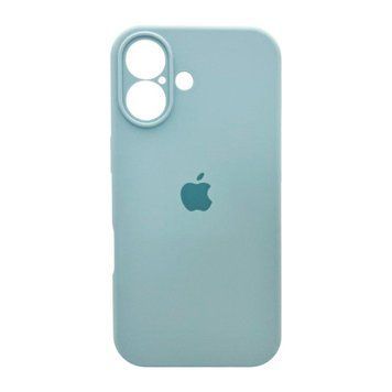 Силиконовый чехол с закрытой камерой для iPhone 17 Mist Blue 666-04196 фото