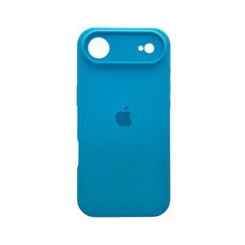Силіконовий чохол з закритою камерою для iPhone 17 Air Light Blue 666-04396 фото