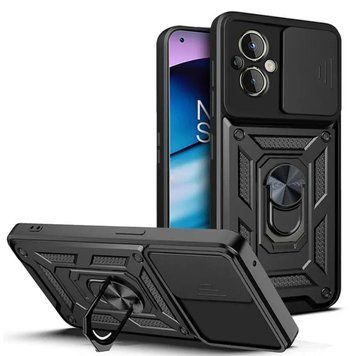 Ударопрочный чехол Camshield Serge Ring для Xiaomi Poco M5 Black 777-04540 фото