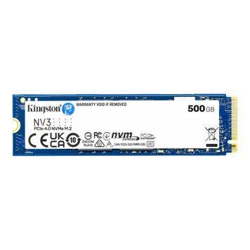 Накопитель SSD M.2 Kingston NV3 500GB NVMe 2280 PCIe 4.0 x4 3D NAND SNV3S/500G фото