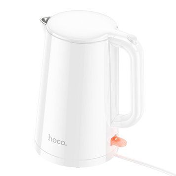 Электрочайник HOCO HE11 1.7L electric kettle (EU) White 656-02506 фото