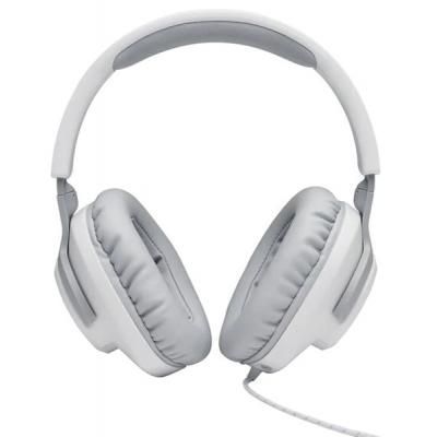 Наушники JBL Quantum 100 White (JBLQUANTUM100WHT) JBLQUANTUM100WHT фото