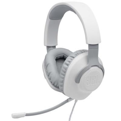 Наушники JBL Quantum 100 White (JBLQUANTUM100WHT) JBLQUANTUM100WHT фото