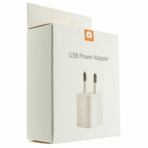 Мережевий зарядний пристрій Wuw C71 1 USB Power Adapter Білий 209-00009 фото