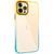 Чохол TPU+PC Fresh sip series для Apple iPhone 12 Pro Max (6.7") Бірюзовий / Помаранчевий 777-06728 фото