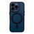Чохол TPU+PC Magnetic Matte Camera Lens with Magsafe для iPhone 16 Pro Dark Blue 757-00342 фото