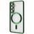 Чехол WAVE Metal Color Case with Magnetic Ring для Samsung Galaxy S26 Dark green 656-08037 фото