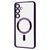 Чохол WAVE Metal Color Case with Magnetic Ring для Samsung Galaxy S24 Deep purple 656-07987 фото