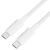 Кабель ACEFAST C18-03 USB-C to USB-C braid charging data cable White 6974316284253 фото