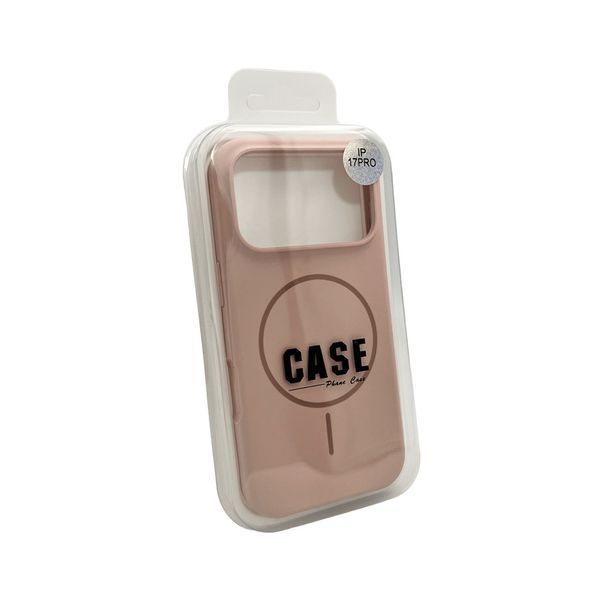 Чохол для смартфона Silicone Case Magnetic для Apple iPhone 17 Pro Pink Sand 666-04142 фото