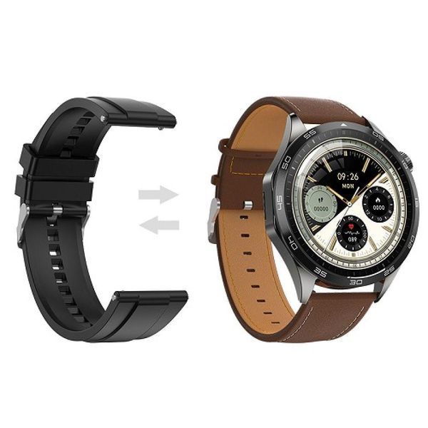 Смарт Годинник Hoco Y21 AMOLED Срібний 656-03436 фото