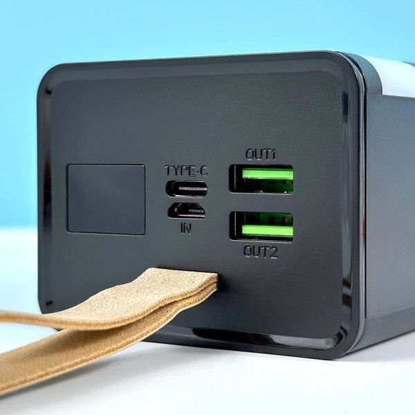Портативний акумулятор Power Bank WUW-TUGII Y54 40000mAh PD22.5W Чорний 216-00112 фото