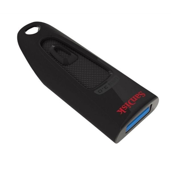 Флеш-накопитель SanDisk USB 3.0 Ultra 128Gb (130Mb/s) Black SDCZ48-128G-U46 фото