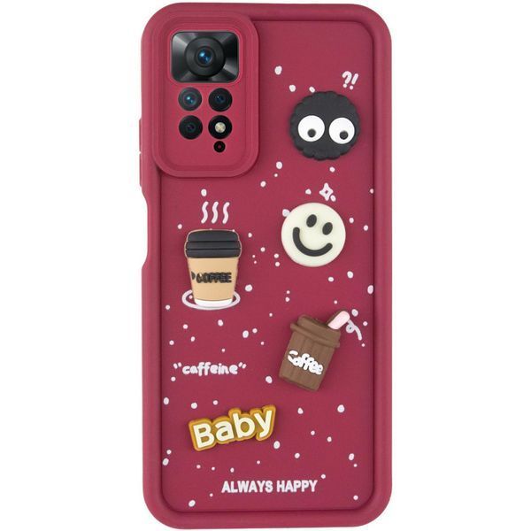 Чохол TPU Toys Case для Xiaomi Redmi Note 11 Pro 4G/5G / 12 Pro 4G Red/Always Happy 777-03835 фото