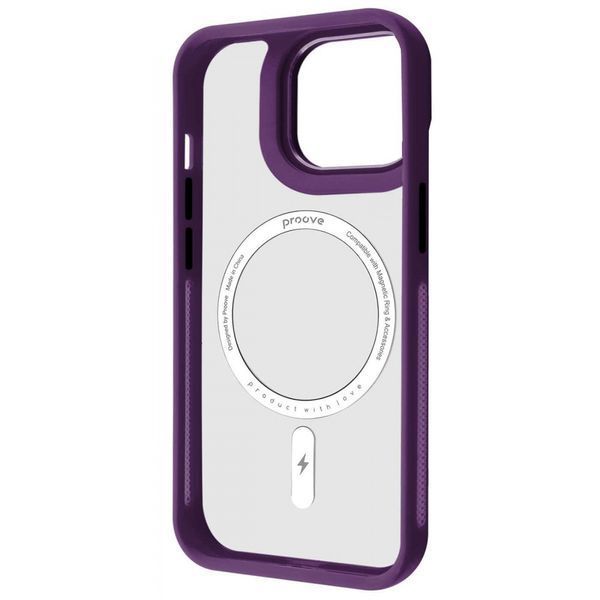 Чохол Proove Clear Essence Case with Magnetic Ring iPhone 13 Pro Max Orange 656-04364 фото