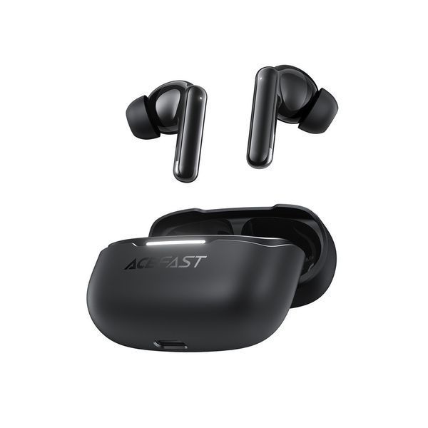Беспроводные наушники TWS ACEFAST W5 Hybrid ANC, IPX4, Black 6974316285373 фото