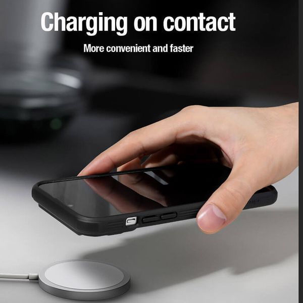 Карбонова накладка Nillkin CamShield Pro Magnetic для Apple iPhone 15 Pro Max (6.7") Black 777-08109 фото