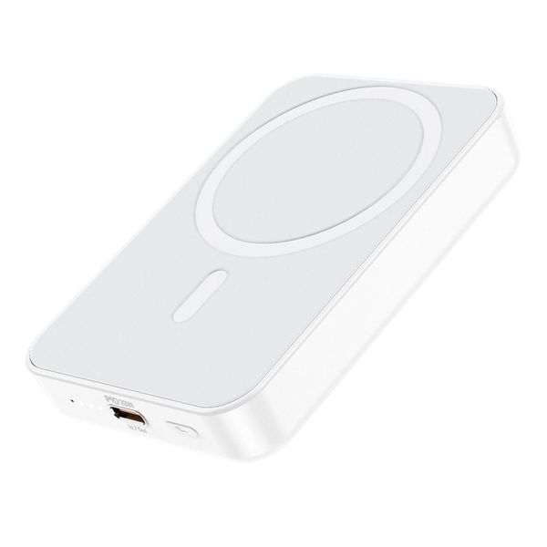 Power Bank Borofone BJ25 Plus Reach PD20W magnetic wireless fast charging 10000 mAh Білий 656-01408 фото