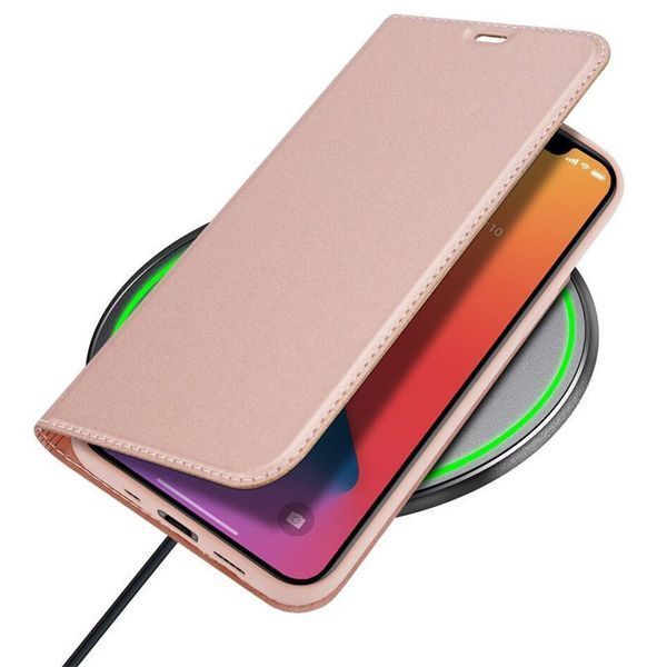 Чохол-книжка Dux Ducis з кишенею для візиток для iPhone 12 Pro Max Rose Gold 208-04848 фото