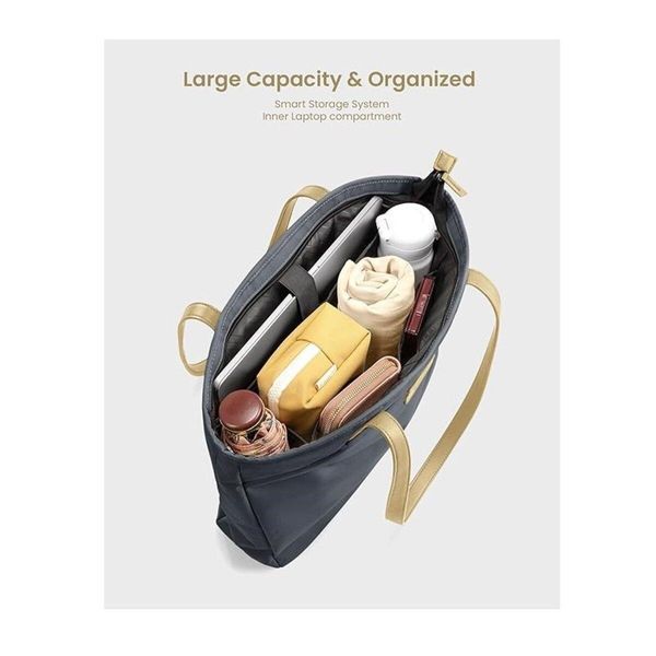 Сумка Tomtoc Versatile-T23 Laptop Tote Bag Grayish Blue 16 Inch/18L (T23L1B1) 656-00225 фото